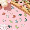 30Pcs 6 Styles Alloy Enamel Pendants ENAM-CJ0006-47-6