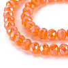 Electroplate Glass Beads Strands EGLA-A034-T3mm-A07-2