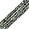 Natural Seraphinite Beads Strands LS-G-A021-07B-1