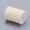 Round Waxed Polyester Cord YC-G006-01-1.0mm-16-3