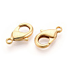 Brass Lobster Claw Clasps KK-YW0004-01D-G-2