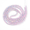Crackle Glass Beads Strands GLAA-N009-4mm-04-2