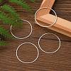 Tarnish Resistant 304 Stainless Steel Linking Ring STAS-T047-15C-5