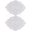 Polyester Lace Embroidery Table Mats AJEW-WH0413-78-1
