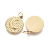 Ion Plating(IP) 316 Surgical Stainless Steel Charms STAS-F256-043G-3