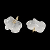 Natural Quartz Crystal Carved Pendants GG-CBA105B-03K-G-2