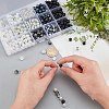 Acrylic & Glass Round Beads CCG-PH0001-03-6