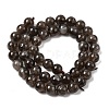 Natural Smoky Quartz Beads Strands G-B167-A09-12mm-5