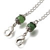 Natural Gemstone Dowsing Pendulums G-M447-03ASP-3