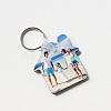 Sublimation Double-Sided Blank MDF Keychains LS-ZXFQ-PW0001-055-3