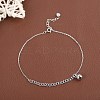 925 Thai Sterling Silver Anklets AJEW-BB60878-A-2