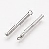 Tarnish Resistant 304 Stainless Steel Pendants STAS-F041-52-2