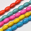 Dyed Synthetic Turquoise Bead Strands G-M143-M-A-1