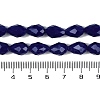Opaque Solid Color Beads Strands EGLA-N013-P4mm-D03-4