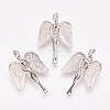Natural Quartz Crystal Pendants X-KK-G346-02C-1