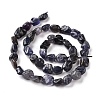Natural Iolite Beads Strands G-A208-09-3