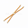 Nylon Twisted Cord Bracelet Making MAK-T003-13G-2