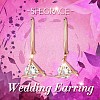 SHEGRACE 925 Sterling Silver Dangle Earrings JE722B-4