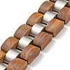 Wooden Watch Band Bracelets for Women Men BJEW-M306-03P-2