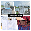 2Pcs 2 Style Polyester Dust Cover AJEW-GA0003-47-5