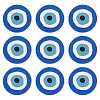 Evil Eye Pattern Cloth Computerized Embroidery Iron On/Sew On Patches LS-PATC-WH0011-14-1