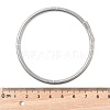 304 Stainless Steel Spring Bangles for Women BJEW-Z086-01P-01-5