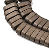 Electroplated Non-magnetic Synthetic Hematite Beads Strands G-C106-B01-09A-3