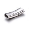 304 Stainless Steel Fold Over Clasps X-STAS-E440-87B-P-2