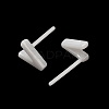 Hypoallergenic Bioceramics Zirconia Ceramic Stud Earrings EJEW-F340-04V-2