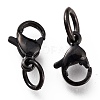 304 Stainless Steel Lobster Claw Clasps Ion Plating(IP) STAS-G240-01A-EB-3