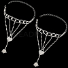 2Pcs Crystal Rhinestone Tennis Ring Bracelet BJEW-CN0001-17A-8