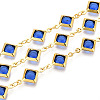 Brass Rhombus Link Chains CHC-N023-08E-G-1