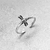 Dragonfly Brass Cuff Toe Rings for Women FS-WG18ABF-01-1