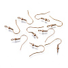 304 Stainless Steel Earring Hooks STAS-S111-003RG-1