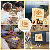 Wooden Commemorative Cards WOOD-WH0040-006-3
