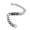 Stainless Steel Chain Bracelet PW-WG42FB0-01-1