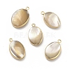 Natural Trochus Shell Charms PEAR-P004-49KCG-1