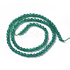 Natural Green Onyx Agate Beads Strands G-F596-12B-2mm-2