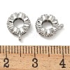 Brass Micro Pave Cubic Zirconia Tube Bails KK-U050-08P-2
