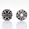Tibetan Style Alloy Beads X-TIBE-Q063-120AS-NR-1