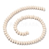 Synthetic Lava Rock Beads Strands G-B087-02A-11-2