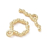 Brass Toggle Clasp KK-D289-53C-G-3