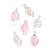 Transparent Acrylic and Gold Foil Pendants AC-CBAF9C1-04A-04-2
