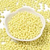 6/0 Opaque Baking Paint Glass Seed Beads SEED-M012-02A-19-2