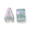 Opaque Rainbow Iridescent Acrylic Beads OACR-P010-23H-3