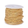304 Stainless Steel Cuban Link Chains CHS-E018-13G-2