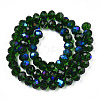 Electroplate Glass Beads Strands EGLA-A034-T10mm-L27-3