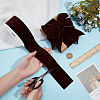 Velvet Spandex Ribbon OCOR-WH0082-467D-3