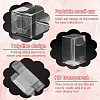 Transparent Plastic PVC Box Gift Packaging CON-WH0085-85A-4
