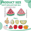 Computerized Embroidery Cloth Iron on/Sew on Patches PATC-WH0026-07-4